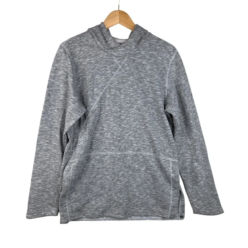 Adidas Men's Crossup Pullover Hoodie size Medium Heather Gray